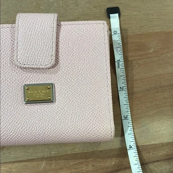 Dolce & Gabbana Pink Leather Wallet (Queen with crown)